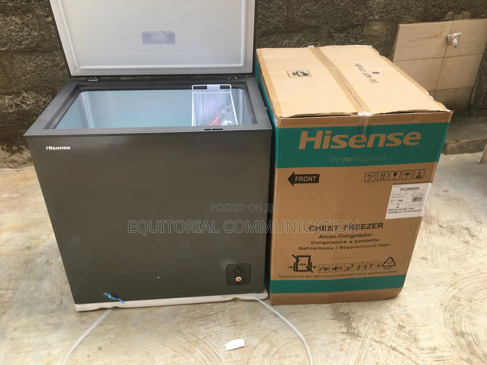 Chill Champion – Hisense Fc-260sh 198l Chest Freezer