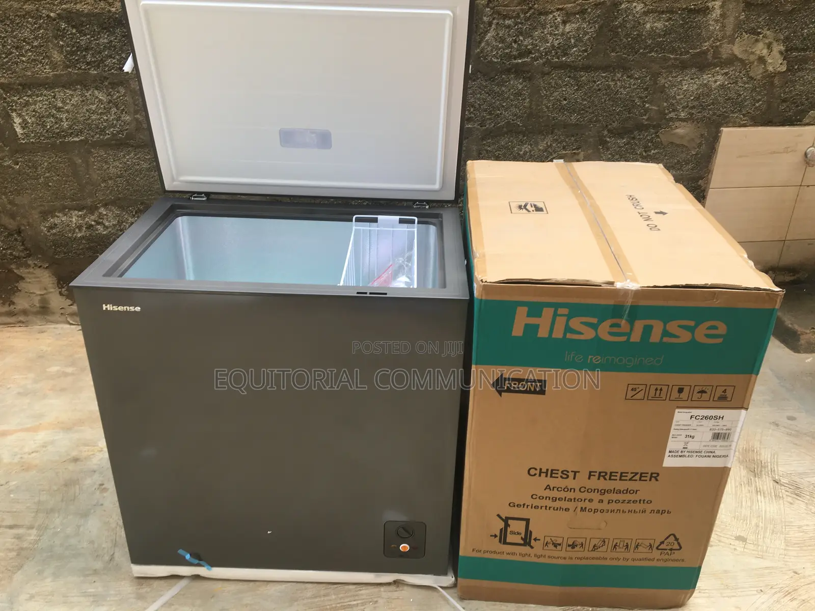 Chill Champion – Hisense Fc-260sh 198l Chest Freezer