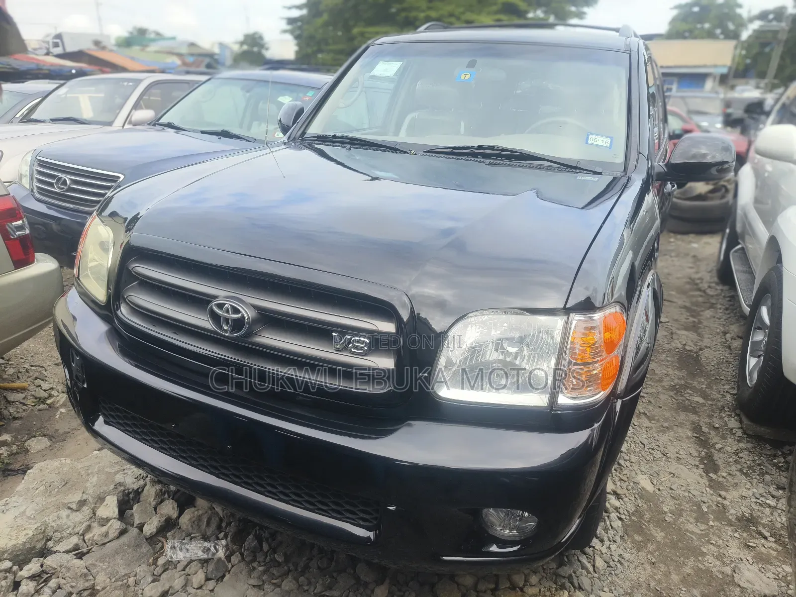 Toyota Sequoia Limited 4dr SUV (4.7L 8cyl 4A) 2004 Black