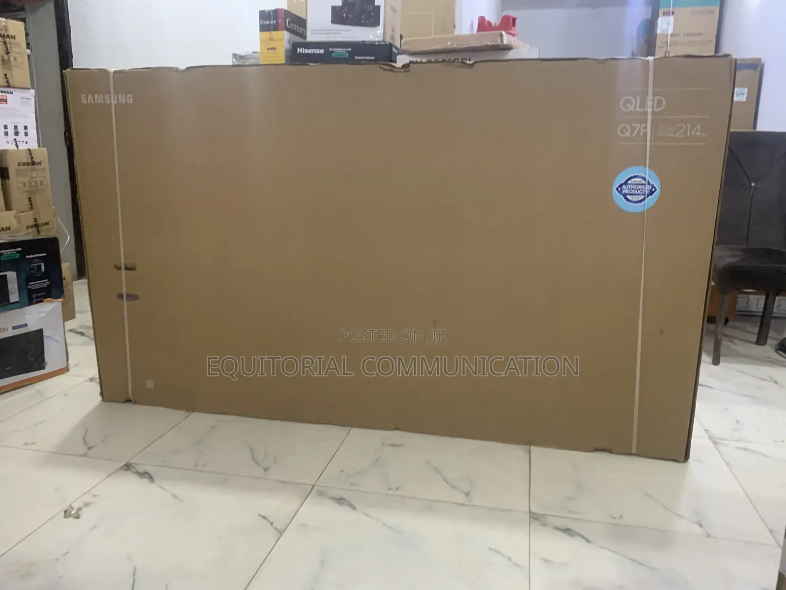 Samsung Qa85q7f: Experience 85" of Qled Brilliance
