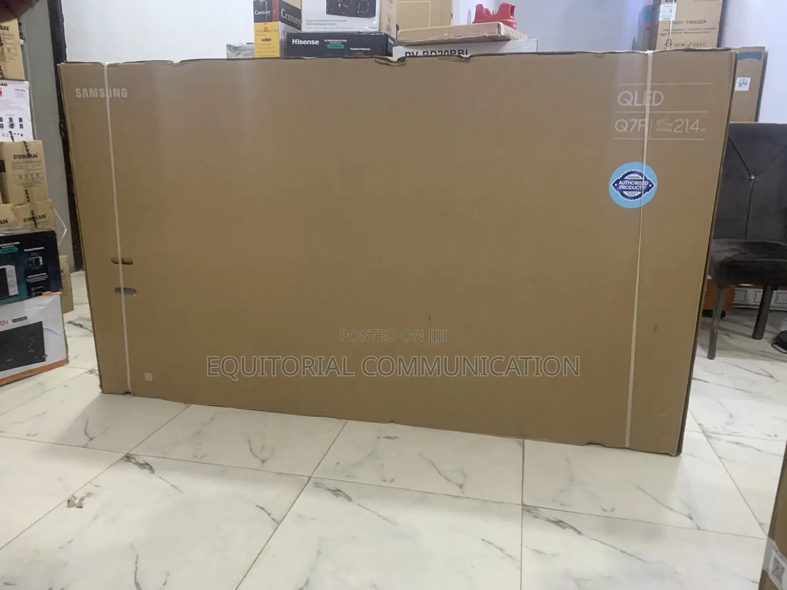 Samsung Qa85q7f: Experience 85" of Qled Brilliance