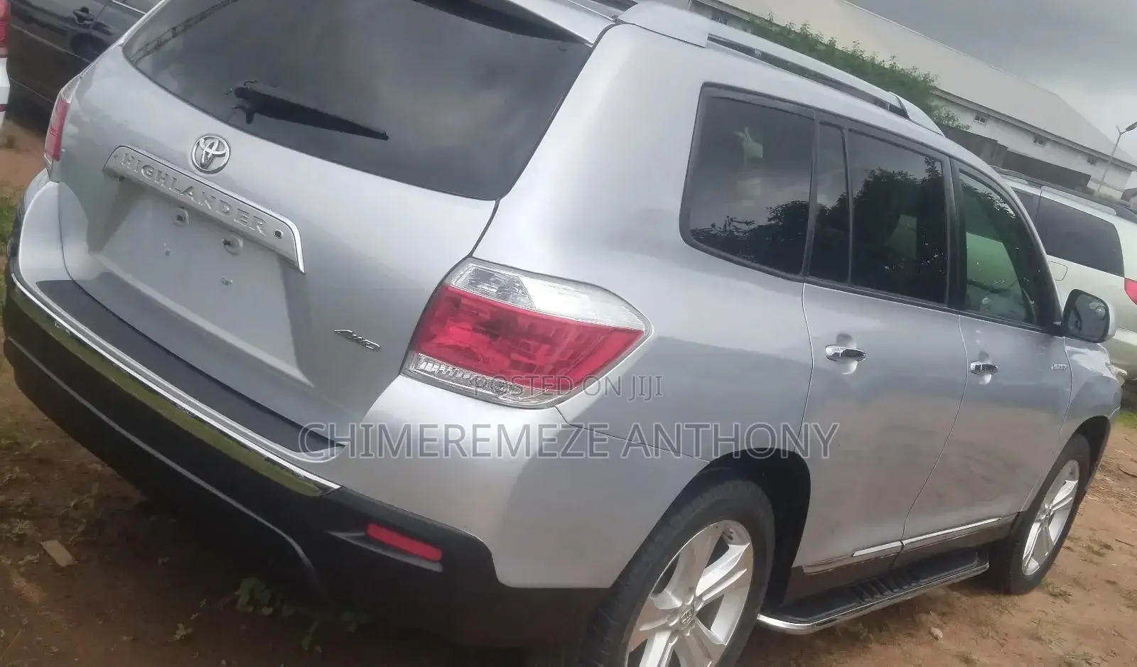 Toyota Highlander Limited 2012 Silver