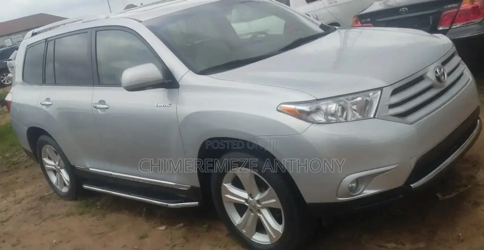 Toyota Highlander Limited 2012 Silver