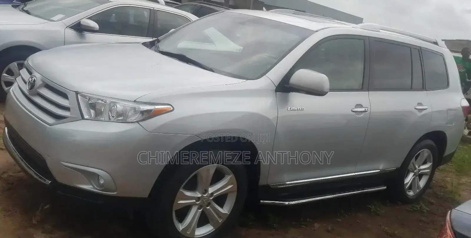 Toyota Highlander Limited 2012 Silver