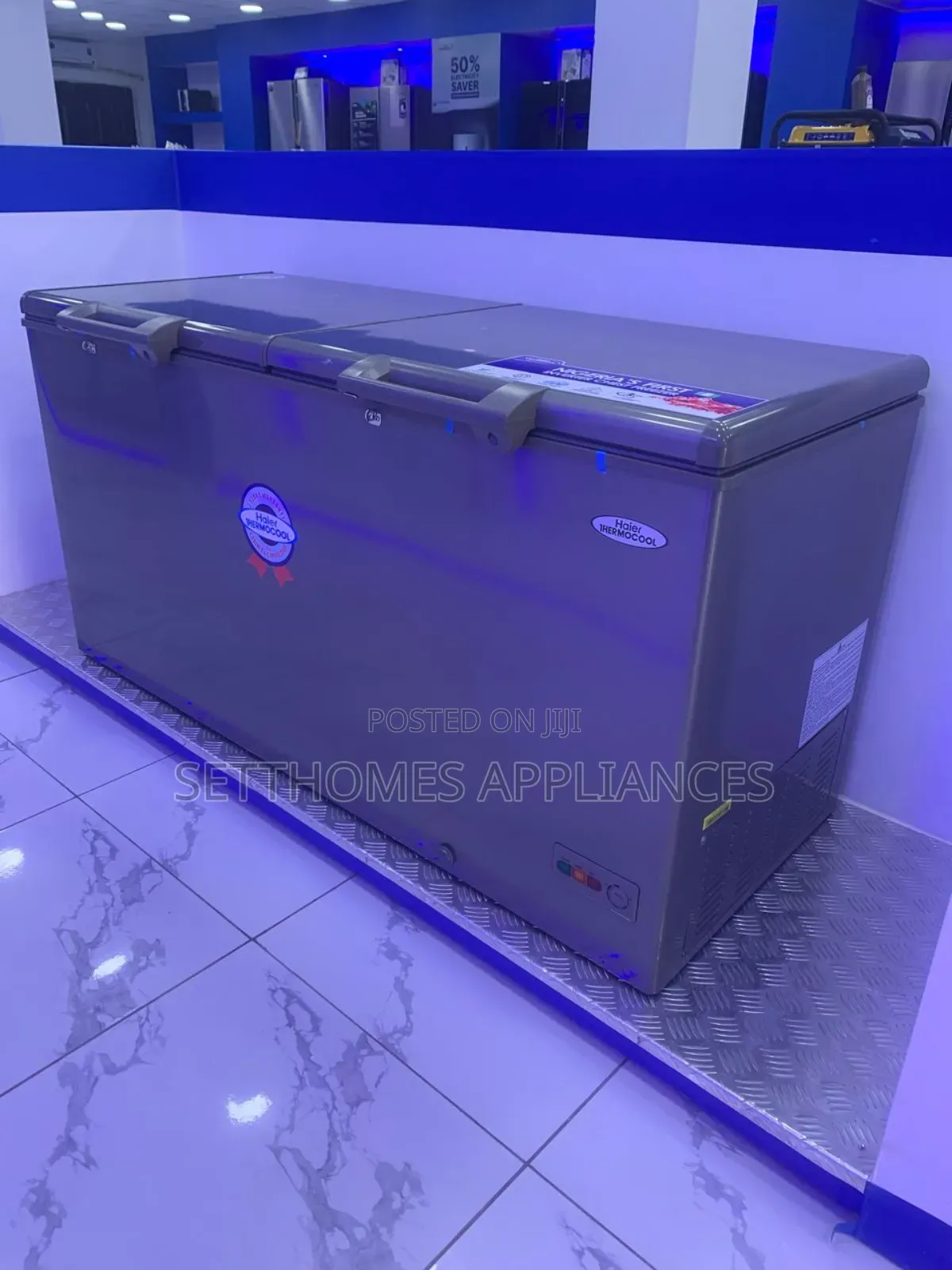 519 Litres Double Door Inverter Haier Thermocol Freezer