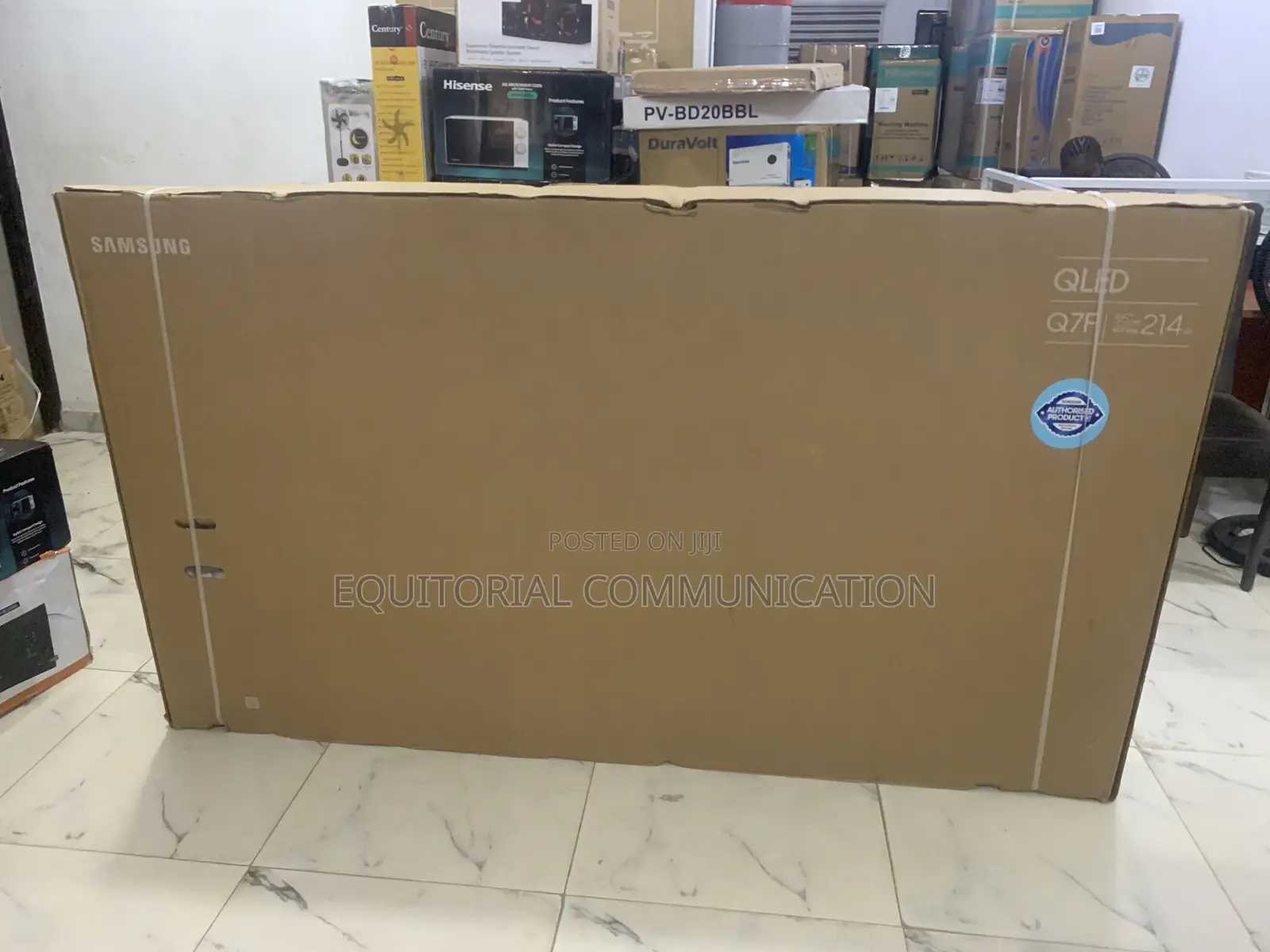85 Inches of Brilliance With Samsung Qa85q7f