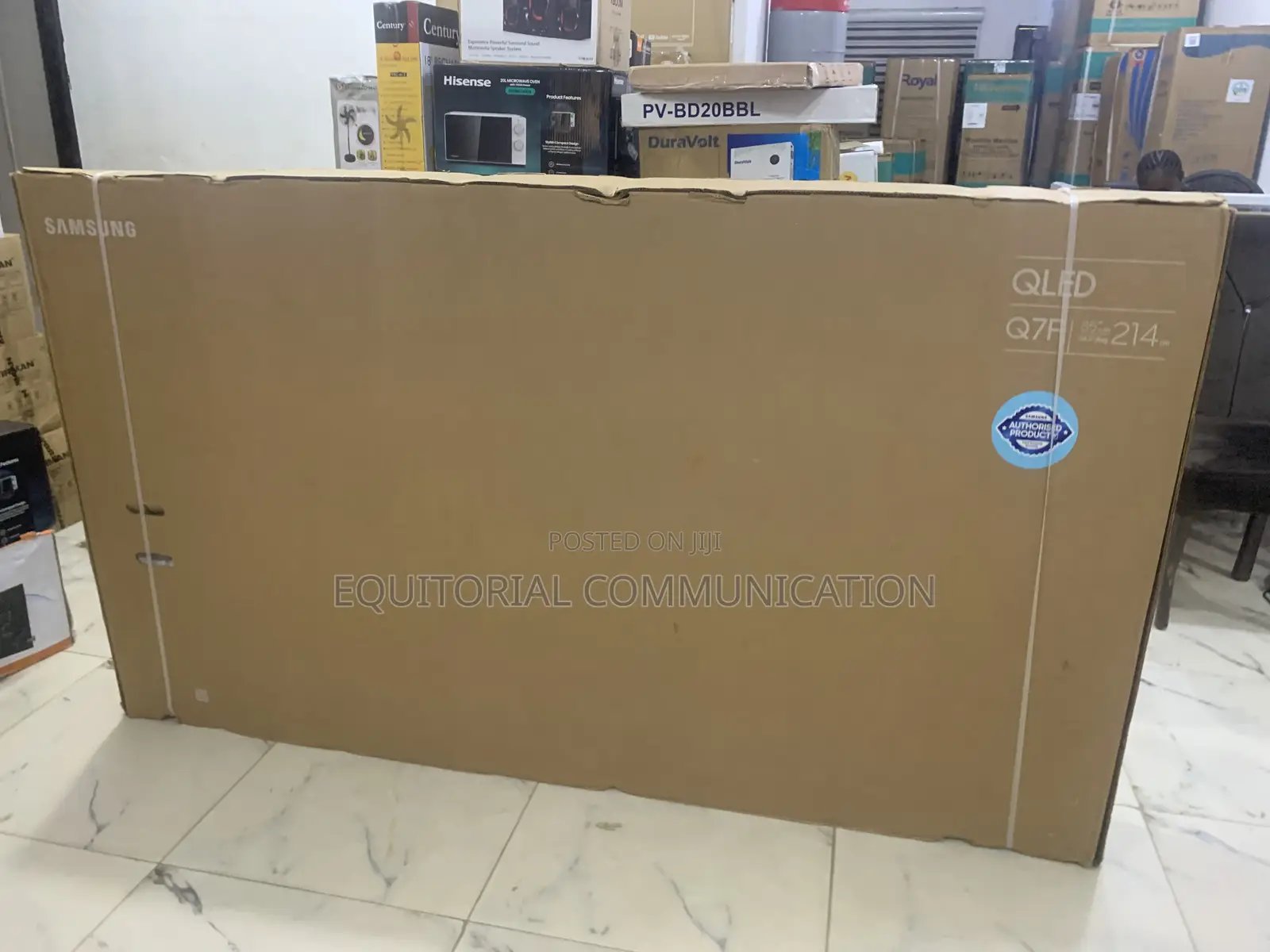 85inches Samsung Qa85q7f: True Color, True Contrast