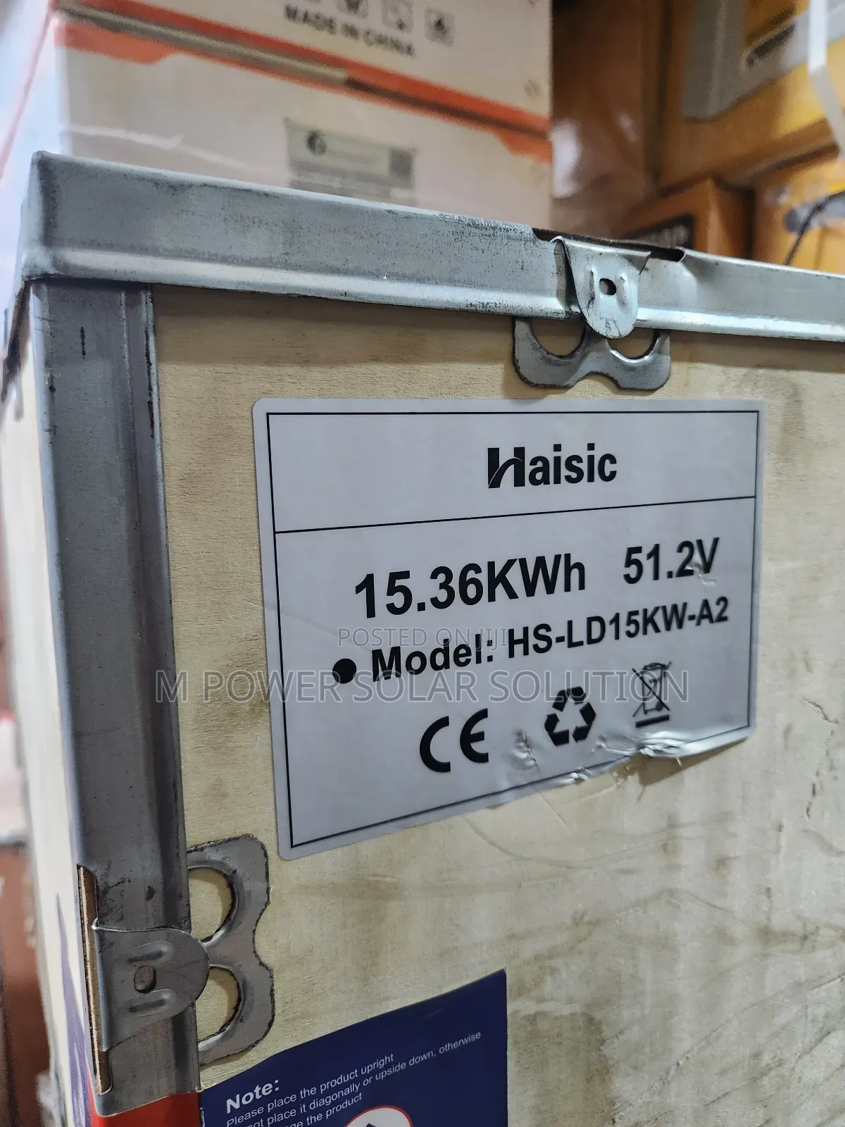 15.36kwh 51.2volts Haisic Solar Lithium Batteries