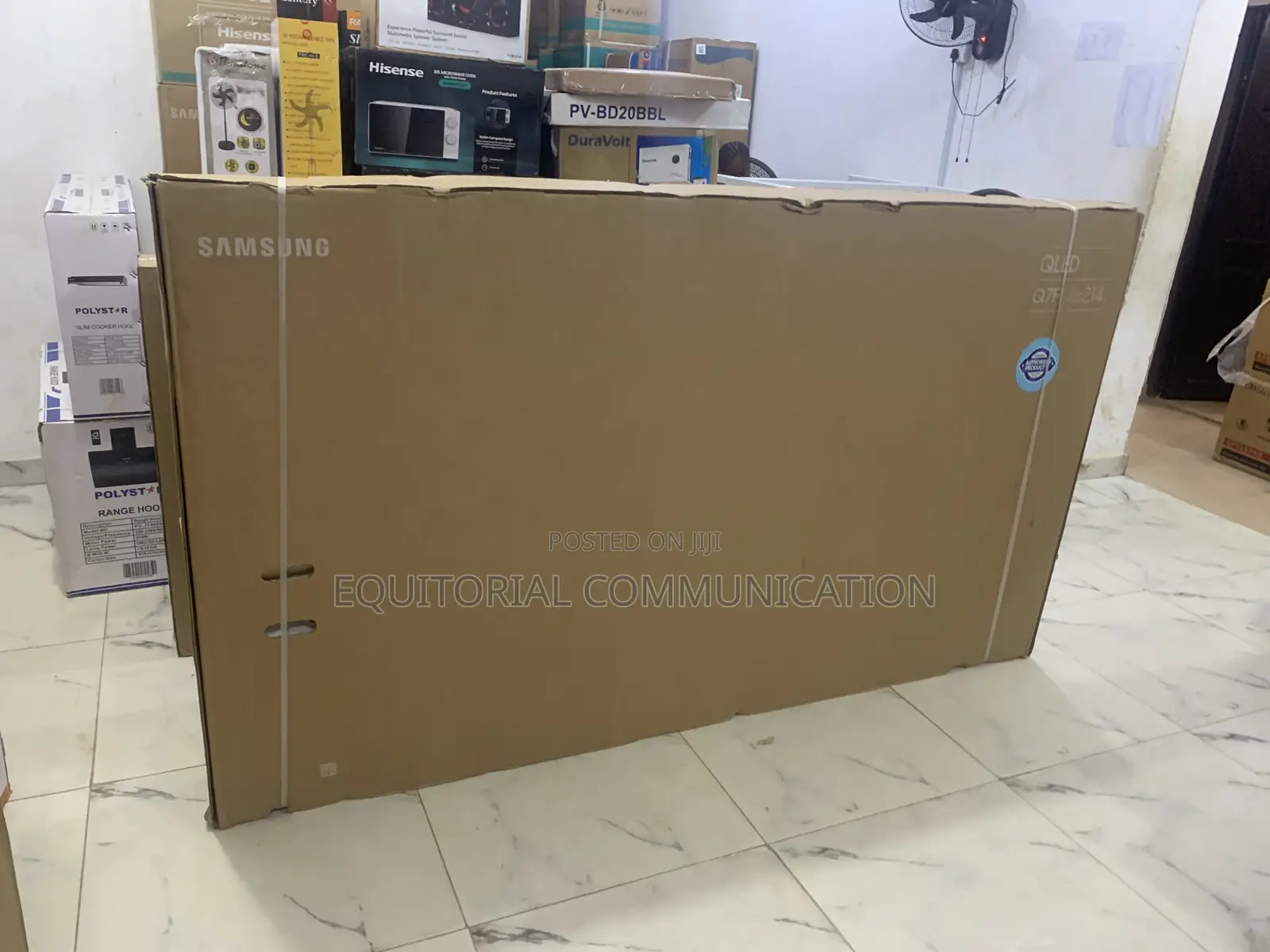 Go Big With Samsung Qa85q7f's 85-Inch Display
