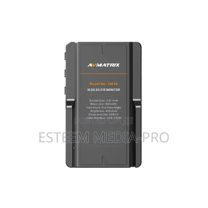 Avmatrix Vm40 Vlog Selfie Monitor