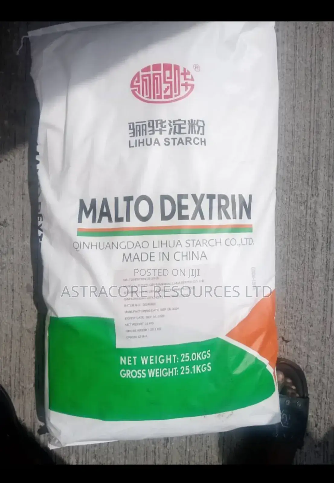 High Quality Maltodextrin 25kg – Food, Beverage Cosmetic Grade