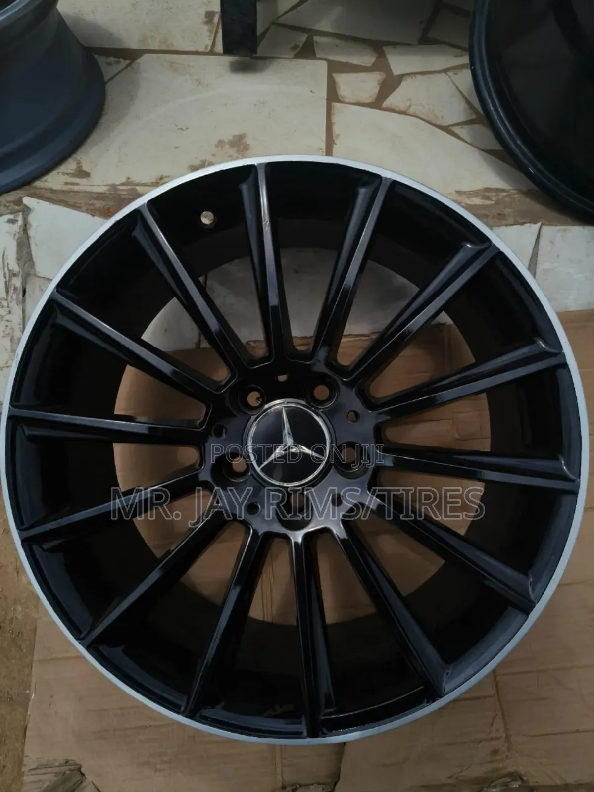 Pure Black 18inch Rims for Mercedes Benz