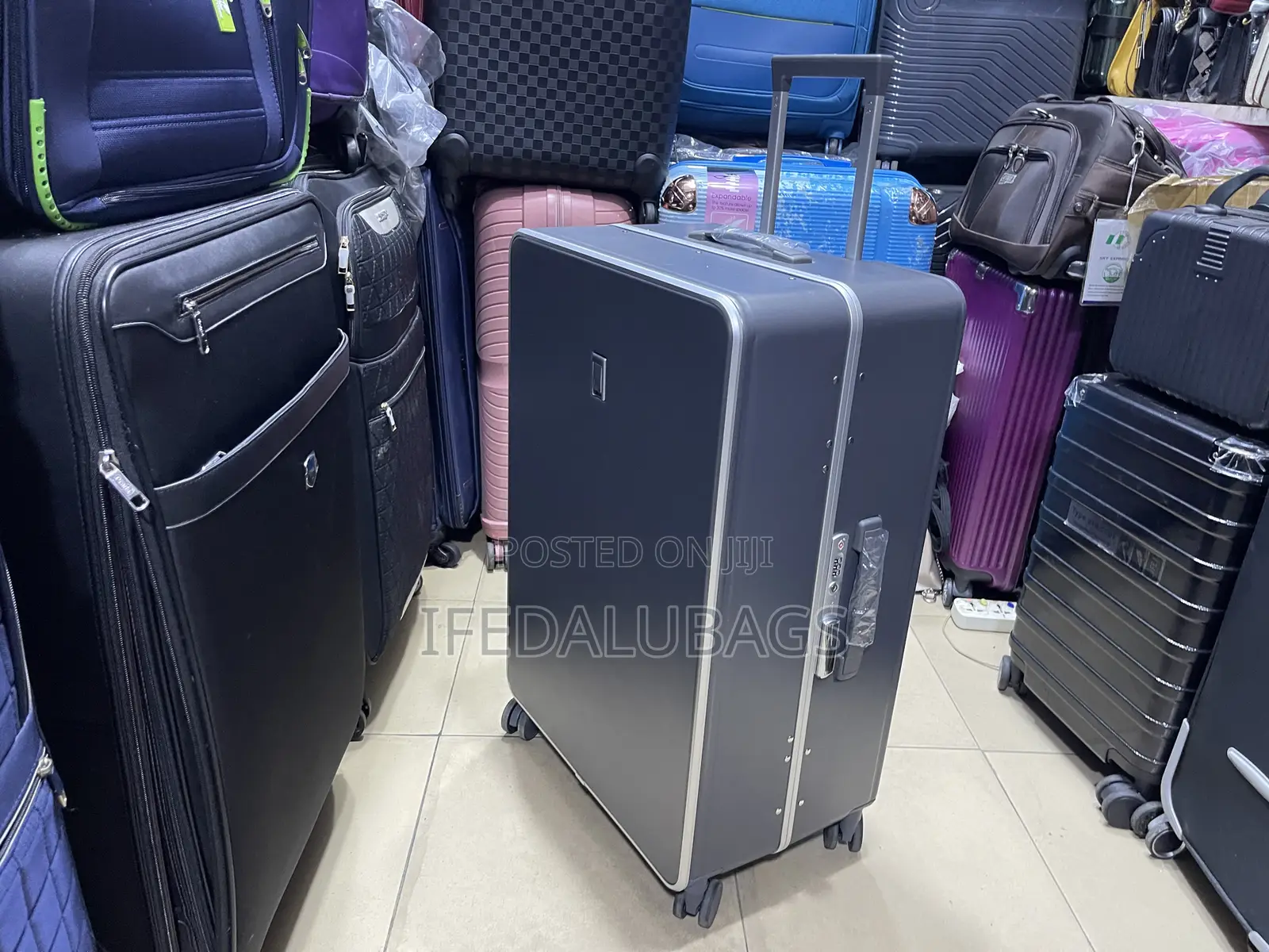 Bug Size High Quality Aluminium Frame Travel Luggage