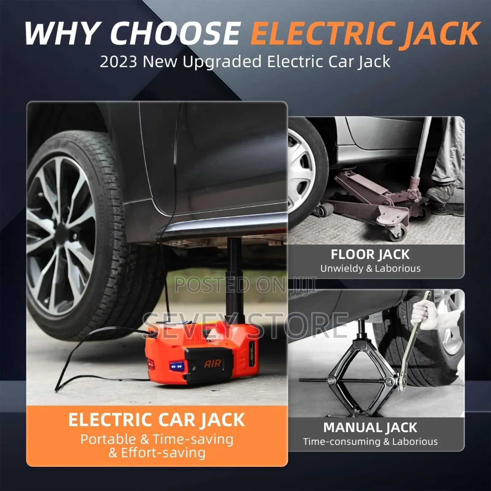 Electric Car Jack Kit 5 Ton 12v Electric Jack For Car With Impact