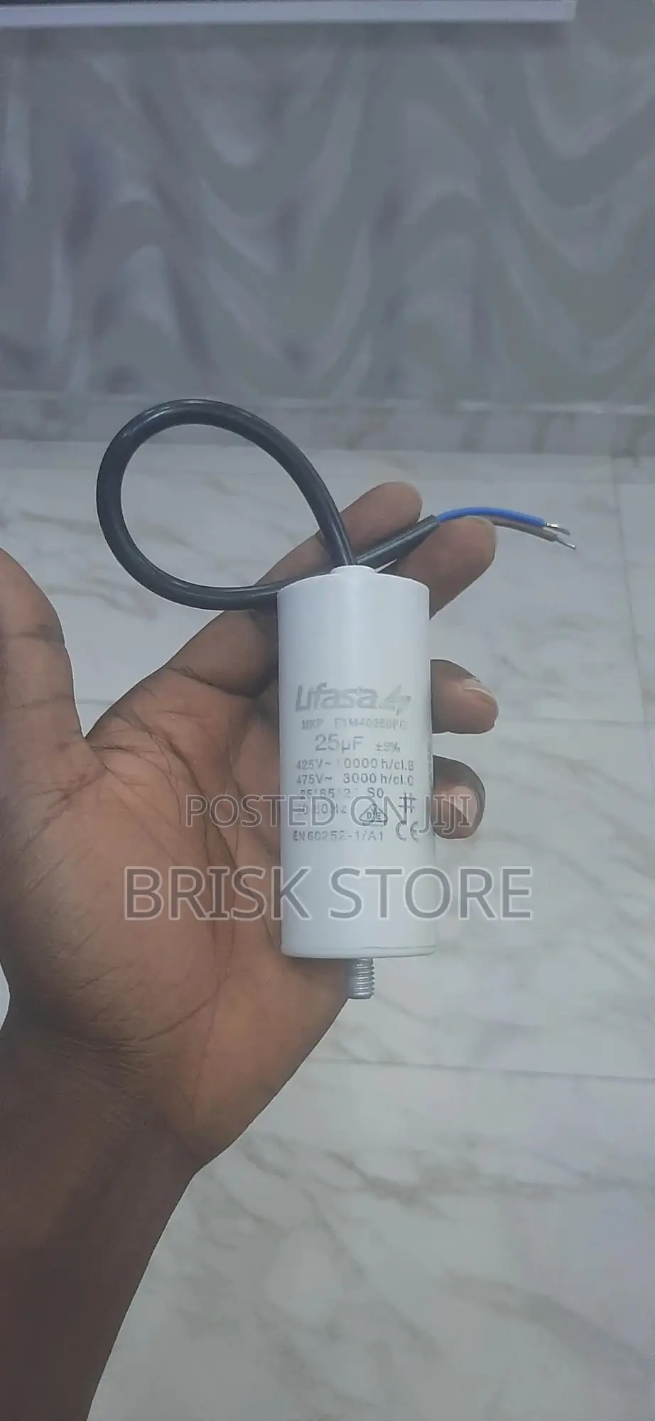 Lifasa 25uf Motor Run Capacitor 425–475v