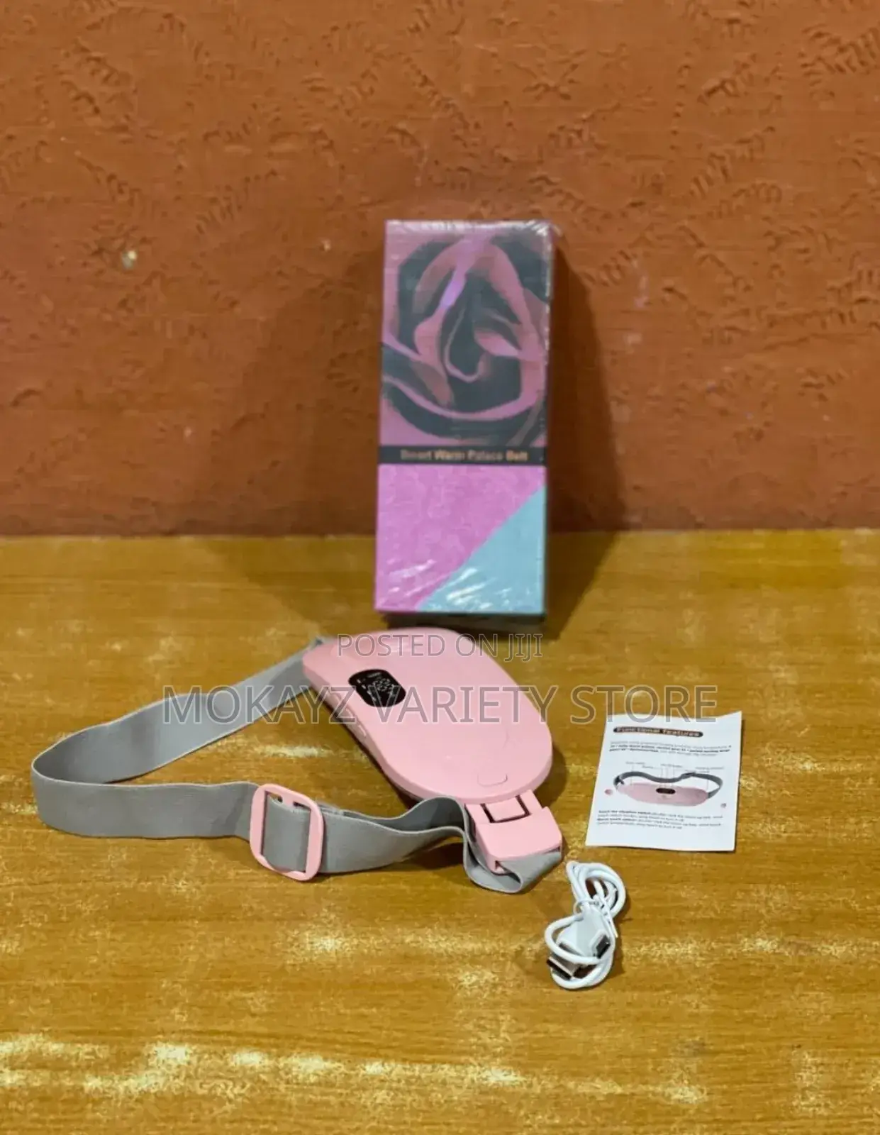 Rechargeable Menstruation Cramp Heating Soothing Belt