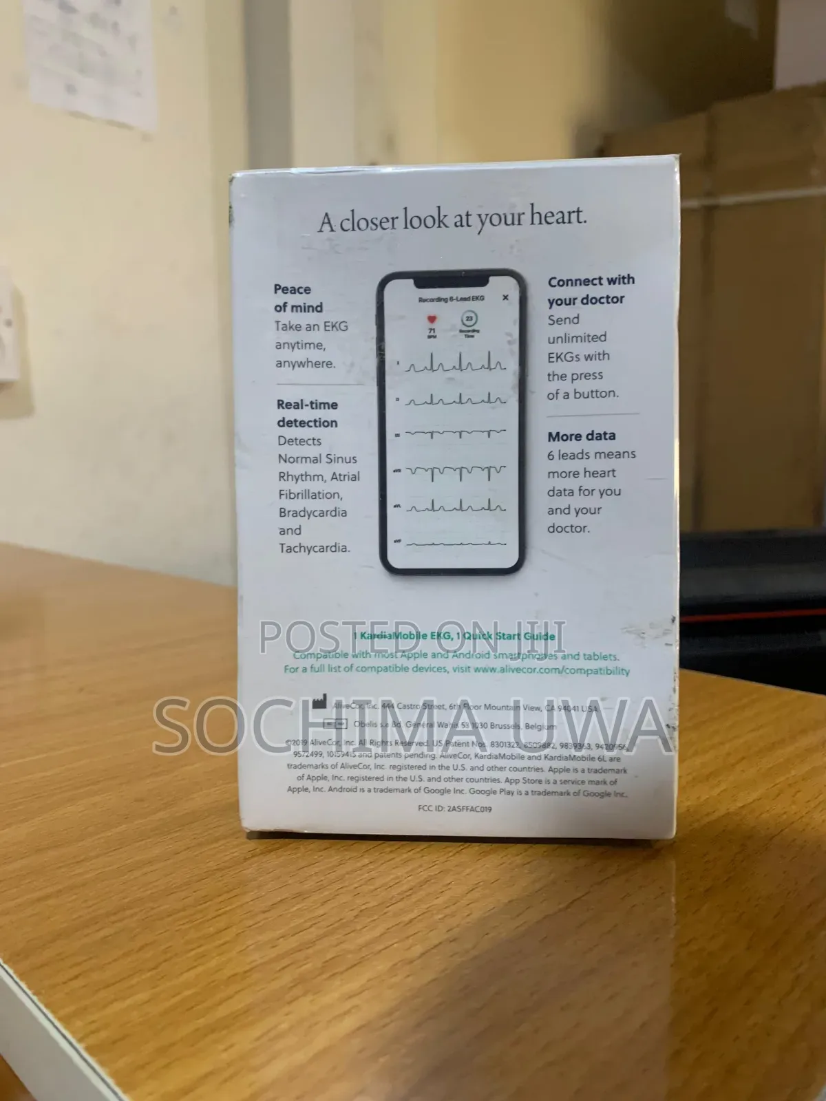 6-Lead Personal Ekg Device
