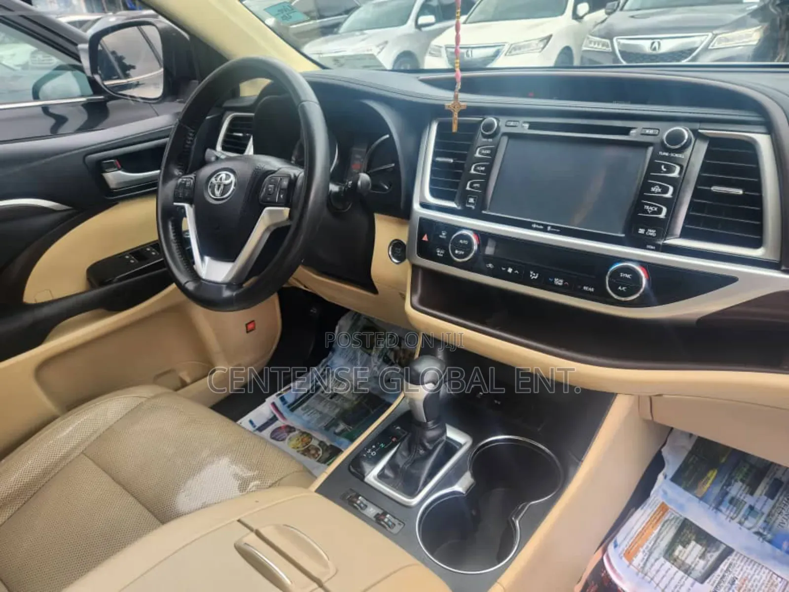Toyota Highlander Limited V6 4x4 (3.5L 6cyl 6A) 2016 Green