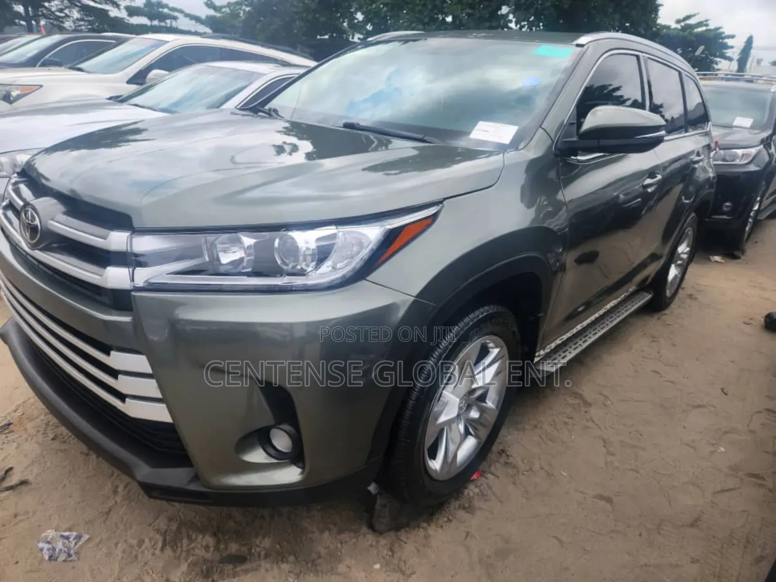 Toyota Highlander Limited V6 4x4 (3.5L 6cyl 6A) 2016 Green