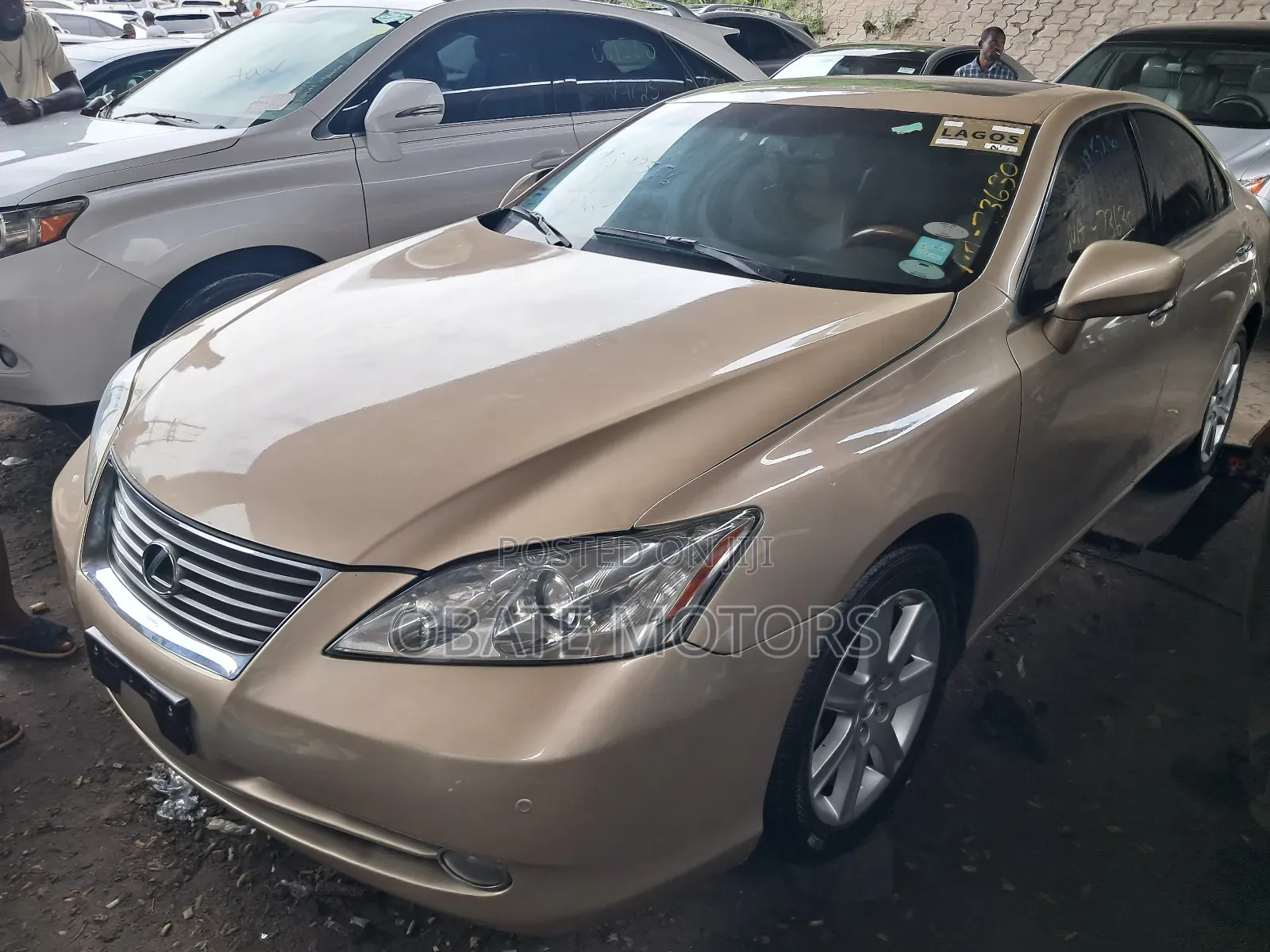Lexus ES 350 2008 Gold