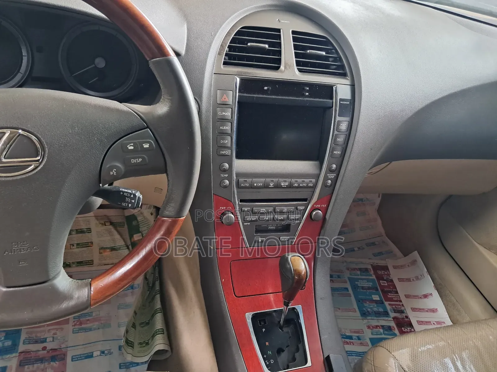 Lexus ES 350 2008 Gold