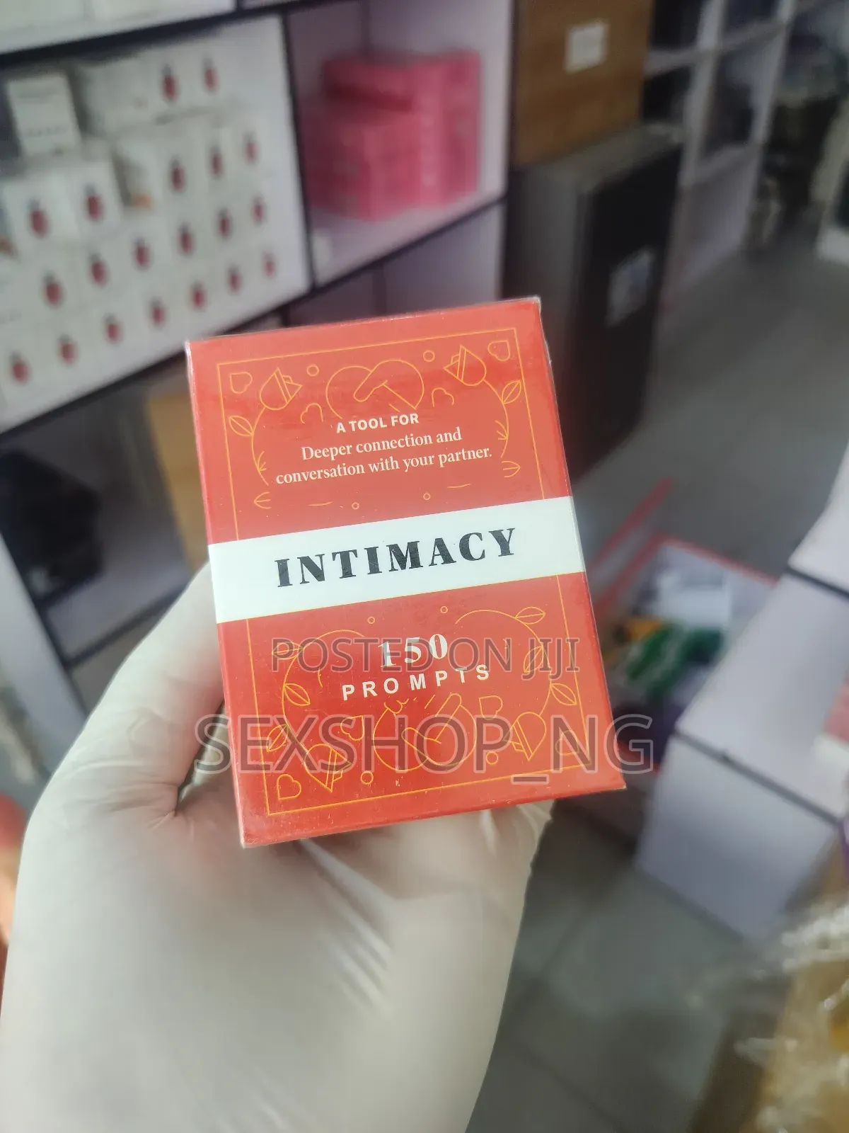 Couple Intimacy Game Card