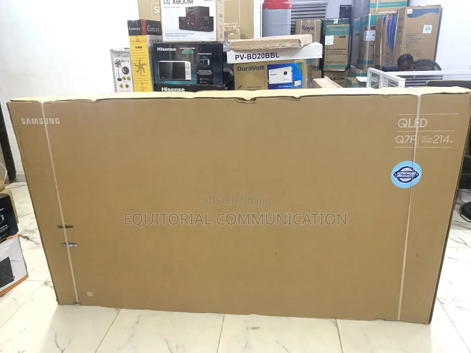 Samsung Qa85q7f: Your Window to Epic Entertainment