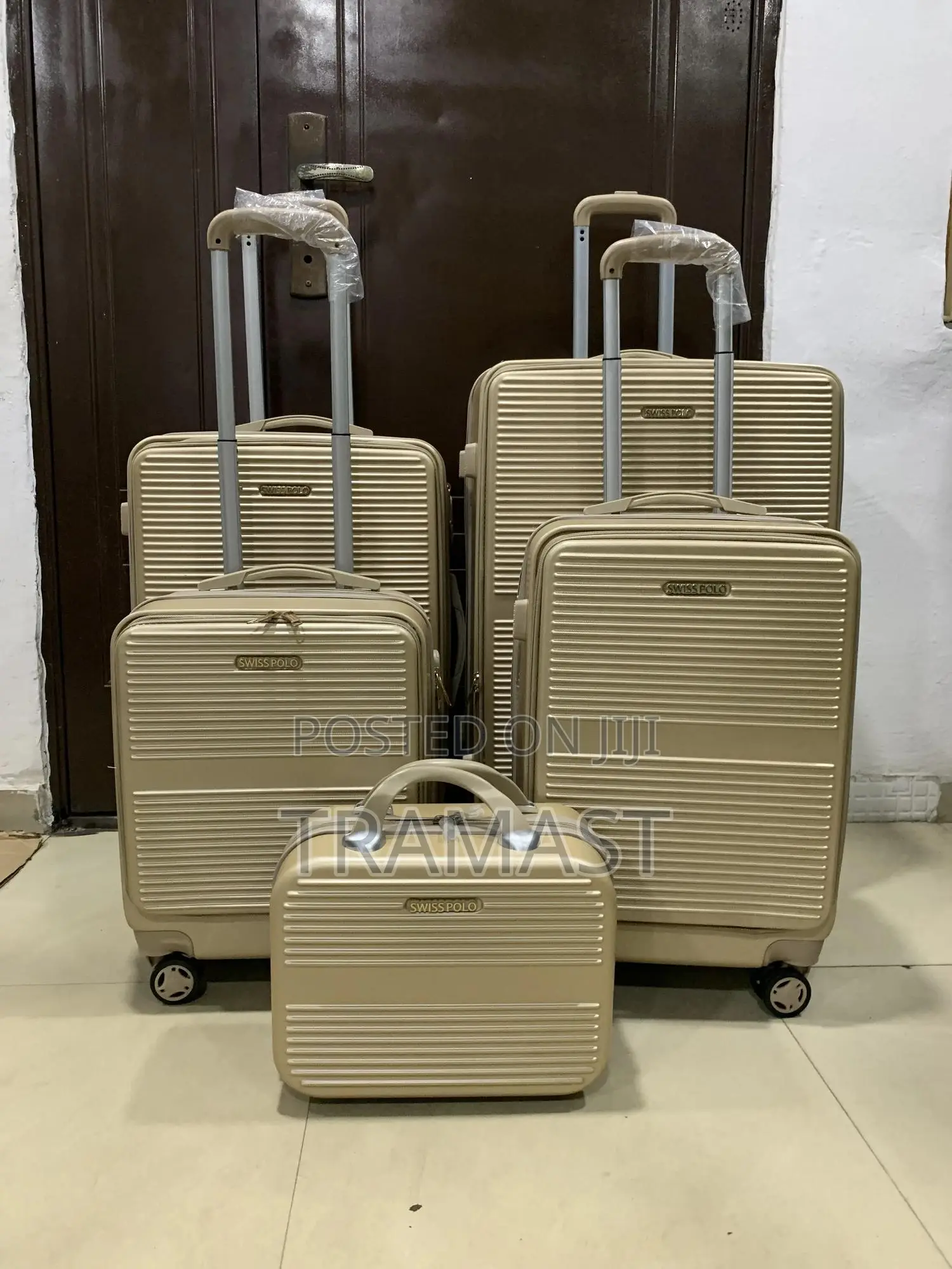 Durable Plastic Swiss Polo Suitcases – 5 Set For All Your Trips