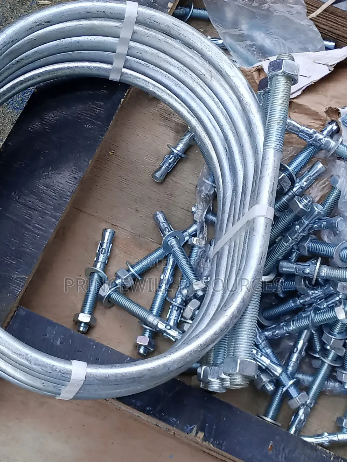 U Bolt and Nut With Washers Available
