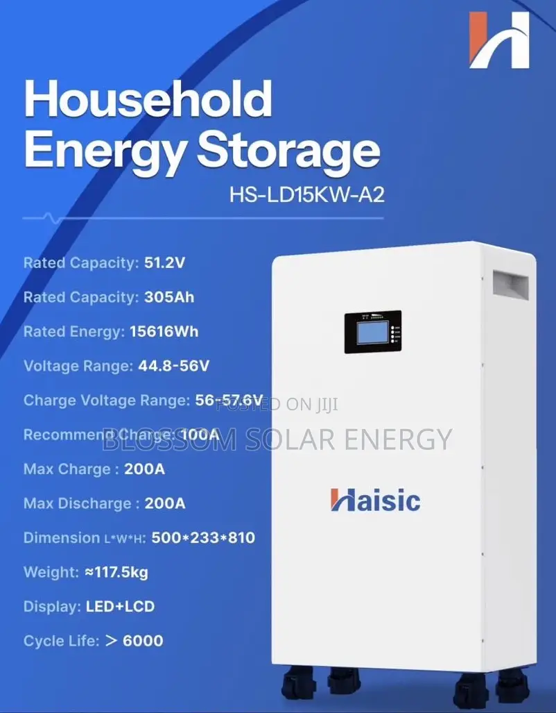 15kw 51.2v Haisic Lithium Ion Battery