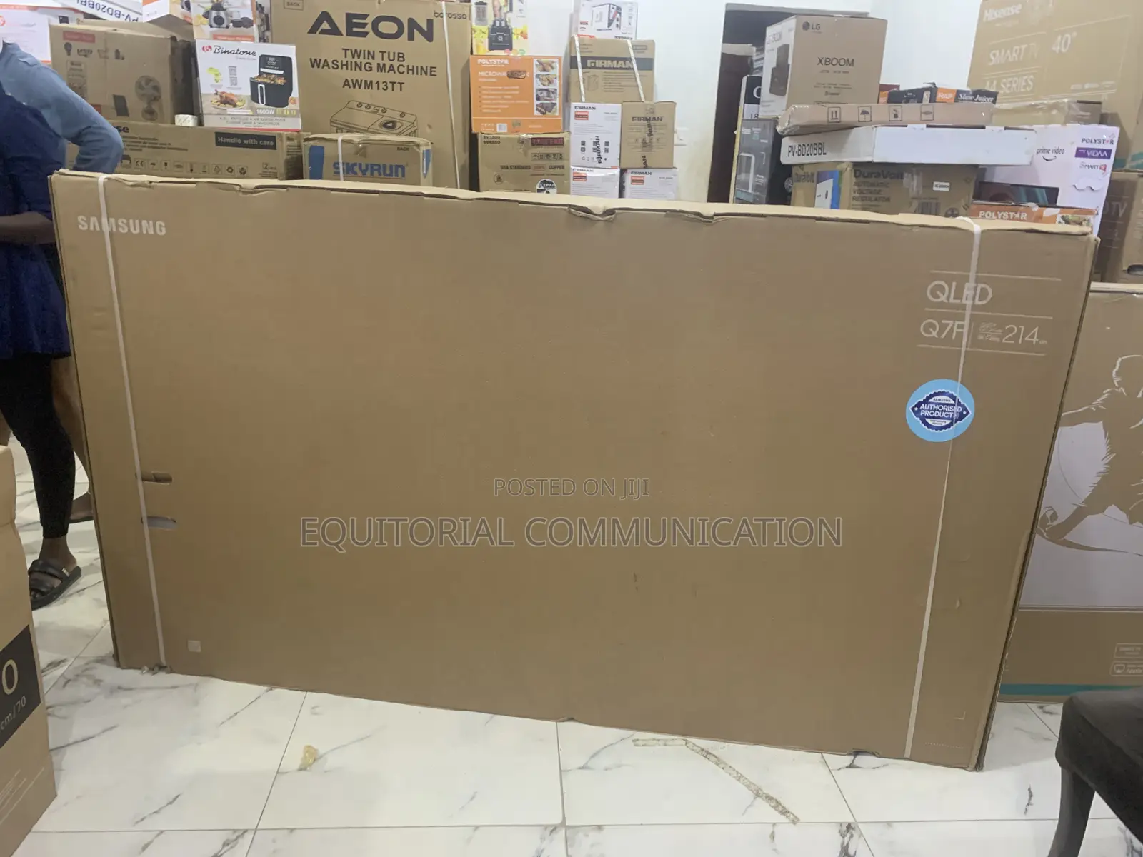 The Smartest Screen in the Room – Samsung Qa85q7f