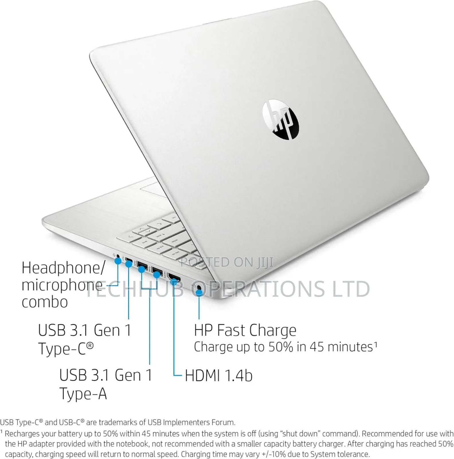 New Laptop HP 14S 4GB Intel Pentium SSD 256GB