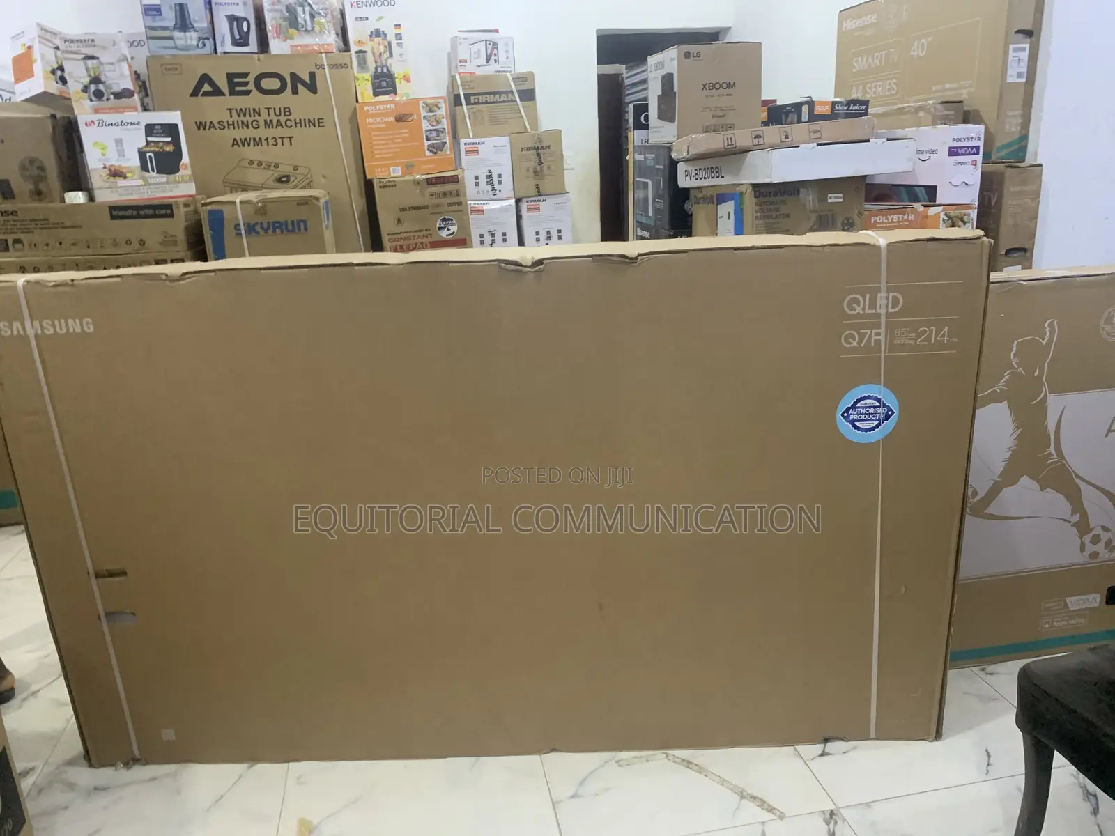 Samsung Qa85q7f: Big Screen, Bigger Victories