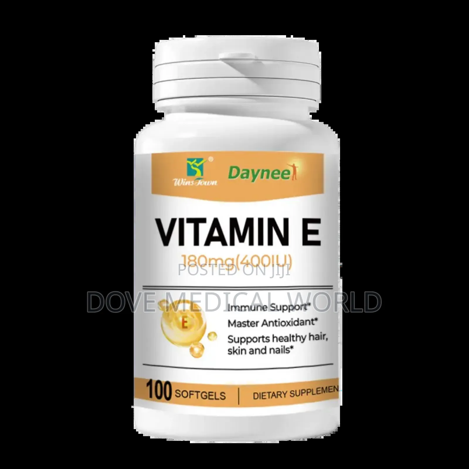 Vitamin E Capsule (100 Softgels, 180mg)