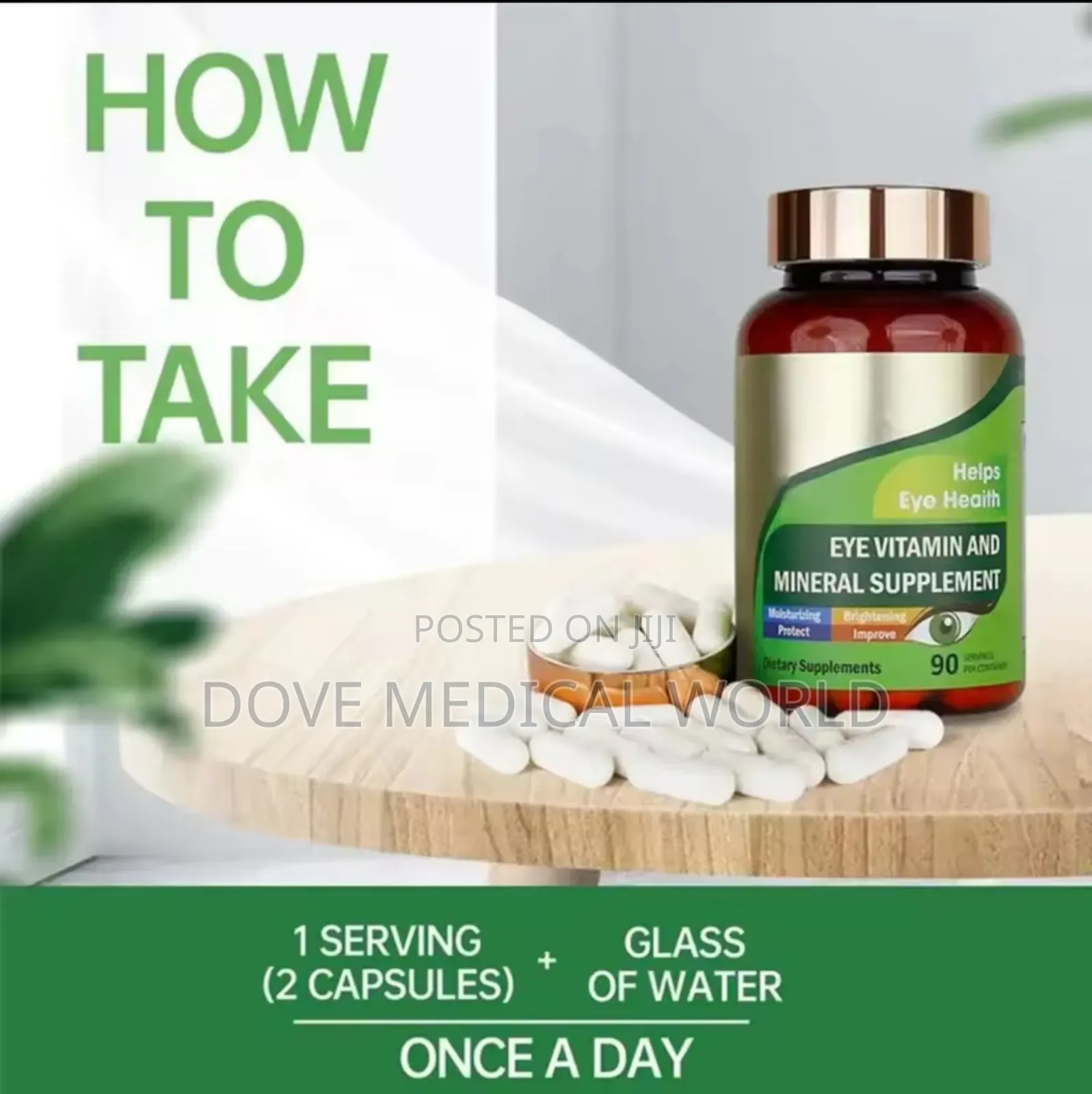 Eye Health Capsule With Vitamins and Minerals (90 Capsules)