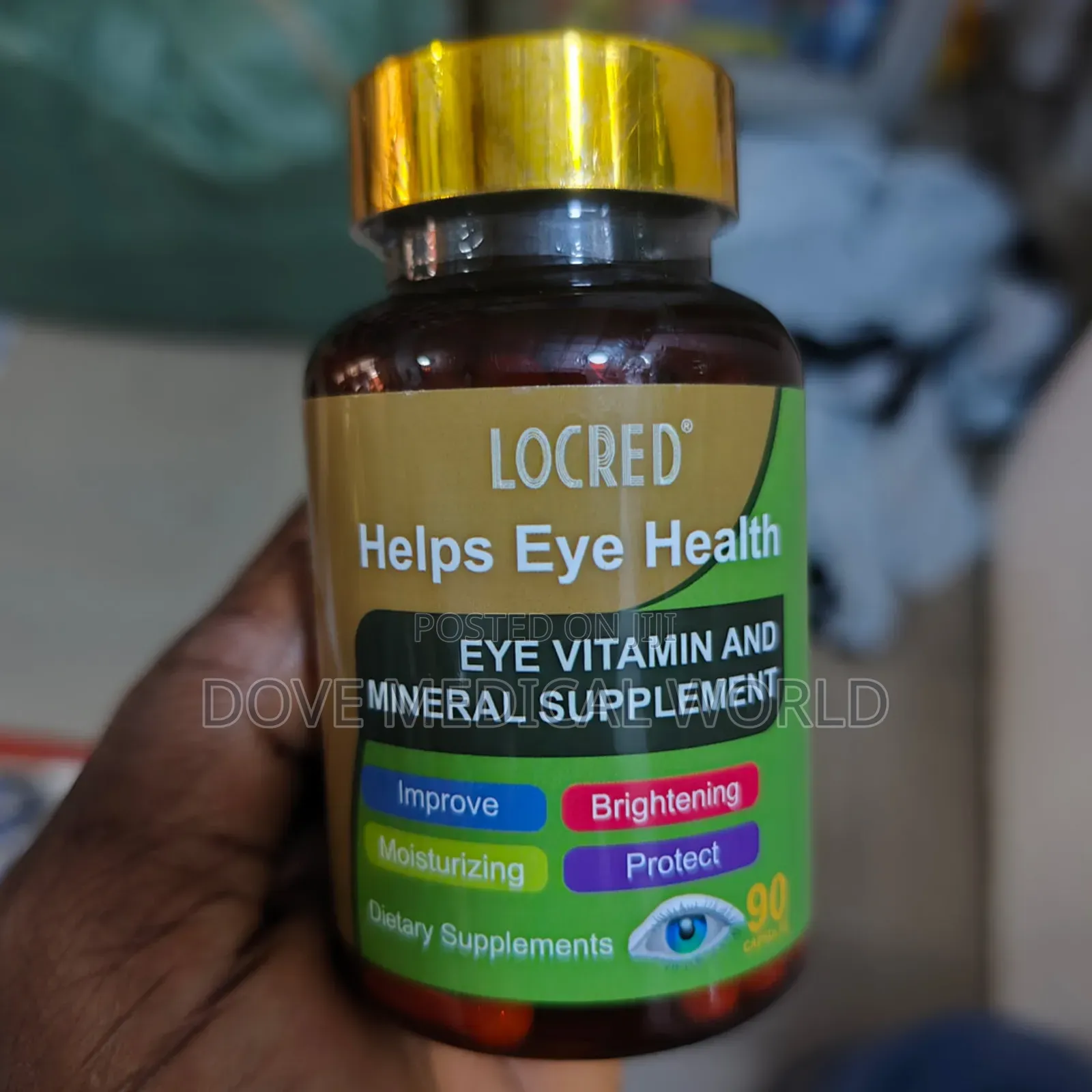 Eye Health Capsule With Vitamins and Minerals (90 Capsules)
