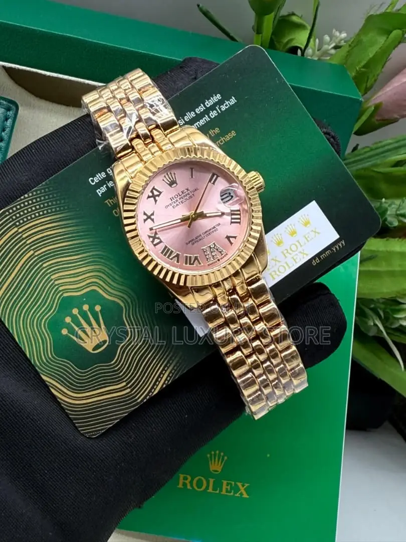 Rolex Quality Men Chain Strap Wristwatch