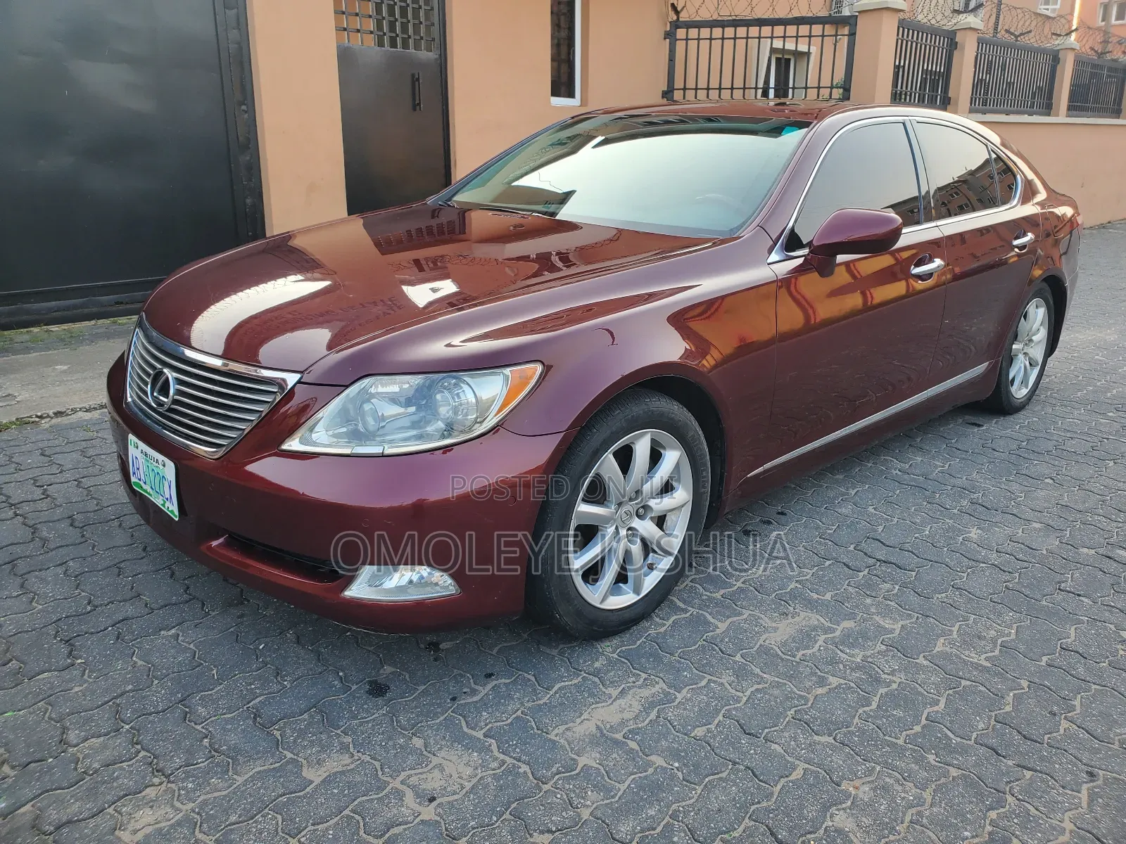 Lexus LS 460 AWD 2008 Red