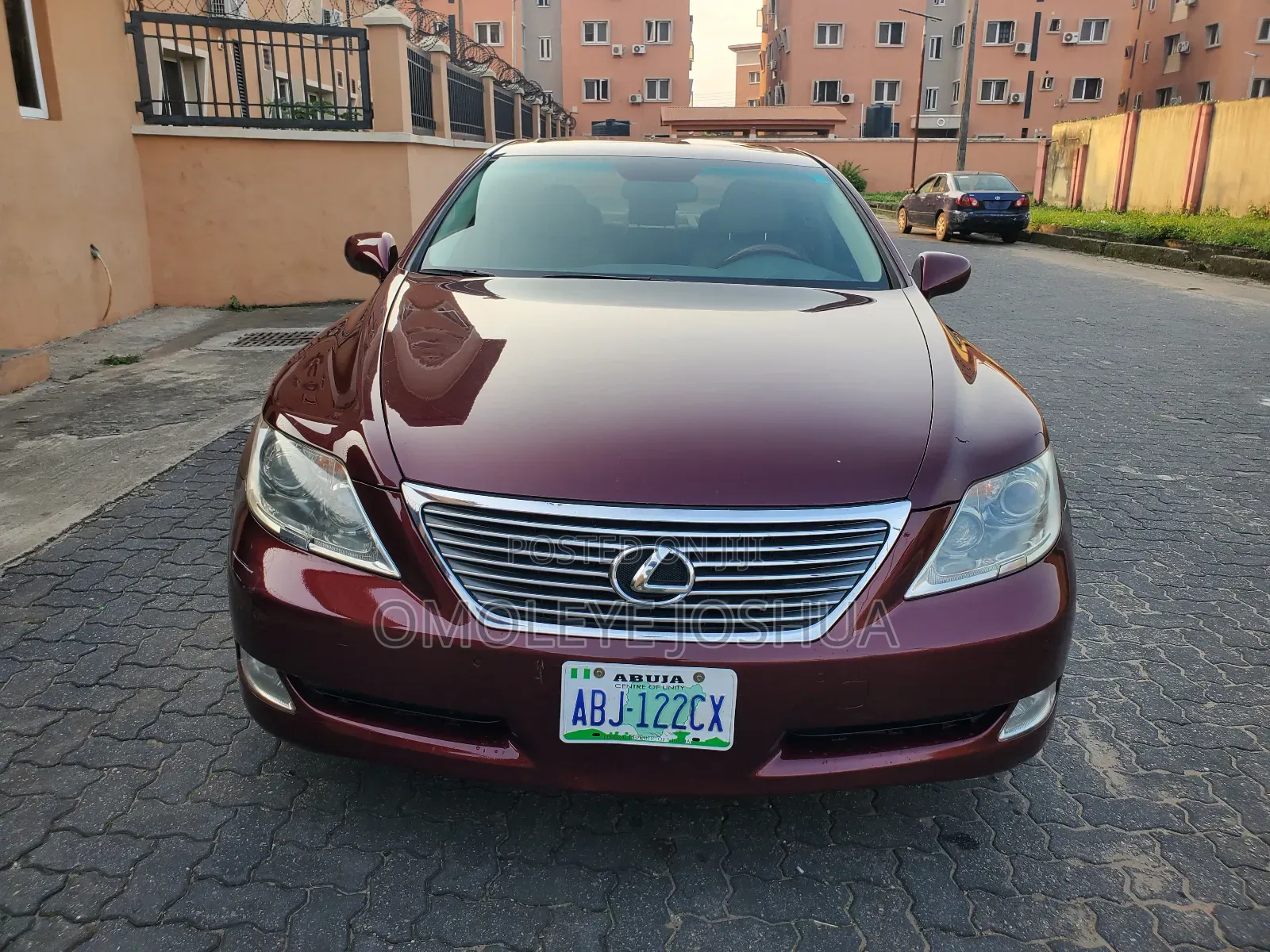 Lexus LS 460 AWD 2008 Red
