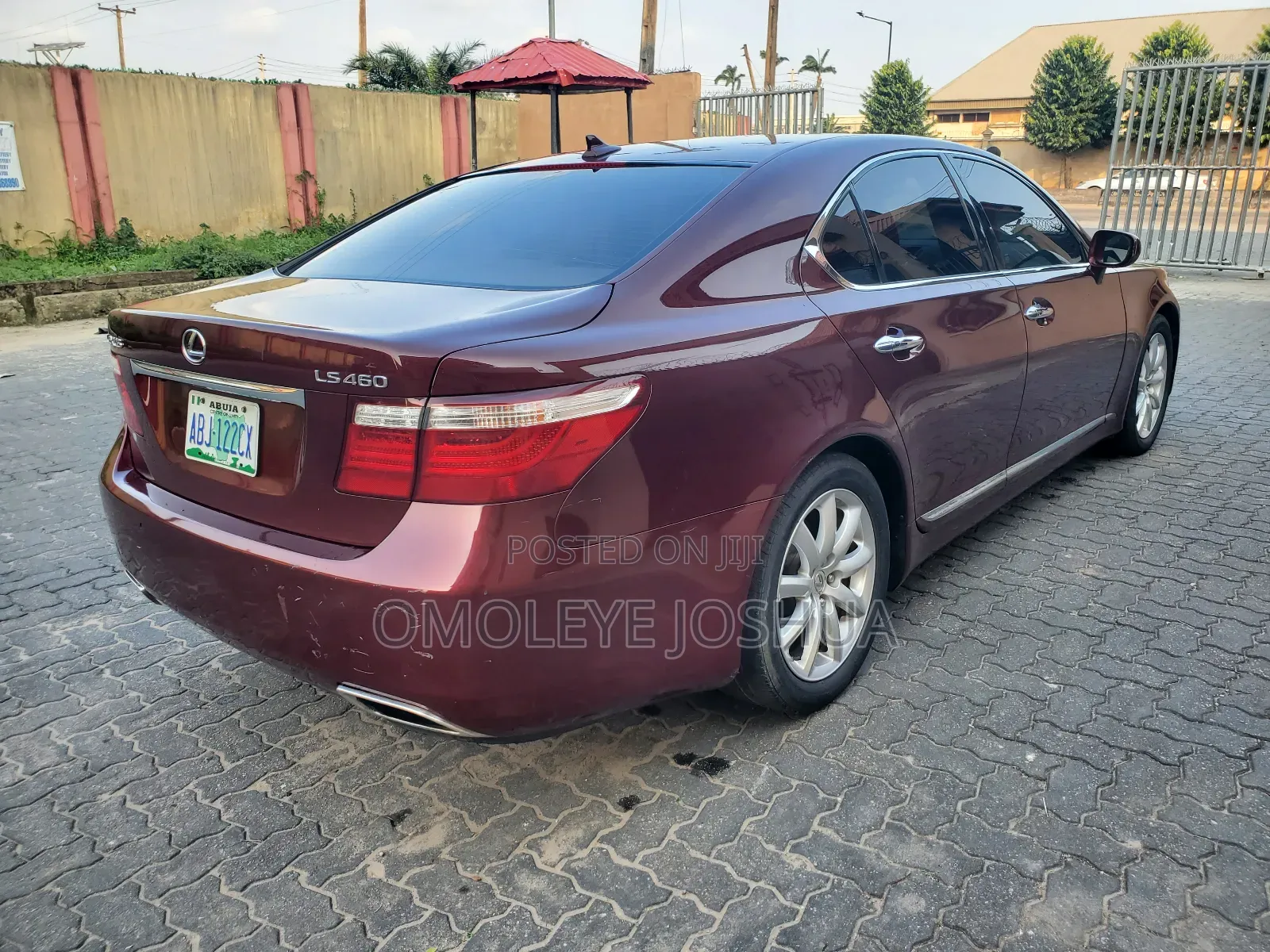 Lexus LS 460 AWD 2008 Red