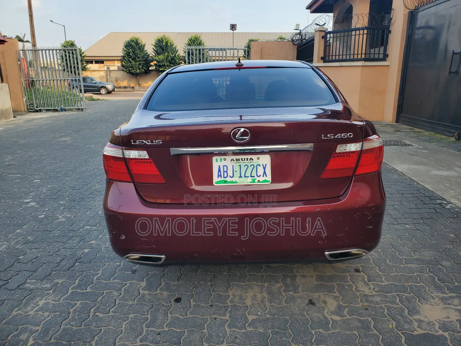 Lexus LS 460 AWD 2008 Red