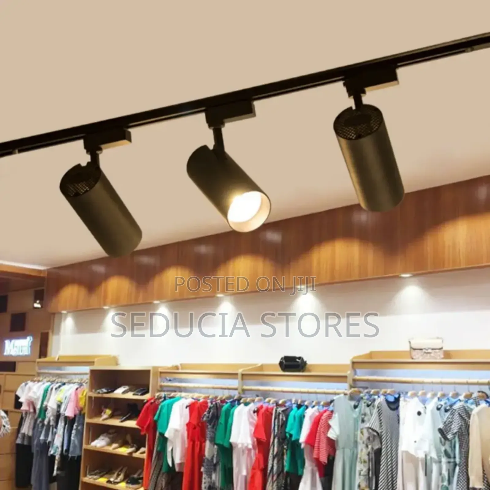 3in1 Track Light With Ceiling Rail - (40 Watts)