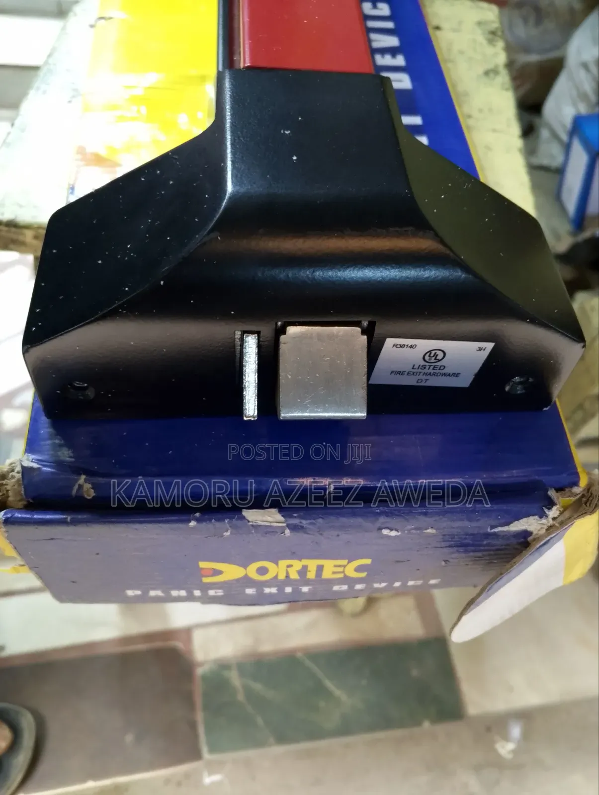 Dortec Panic Lock Complete Red Color