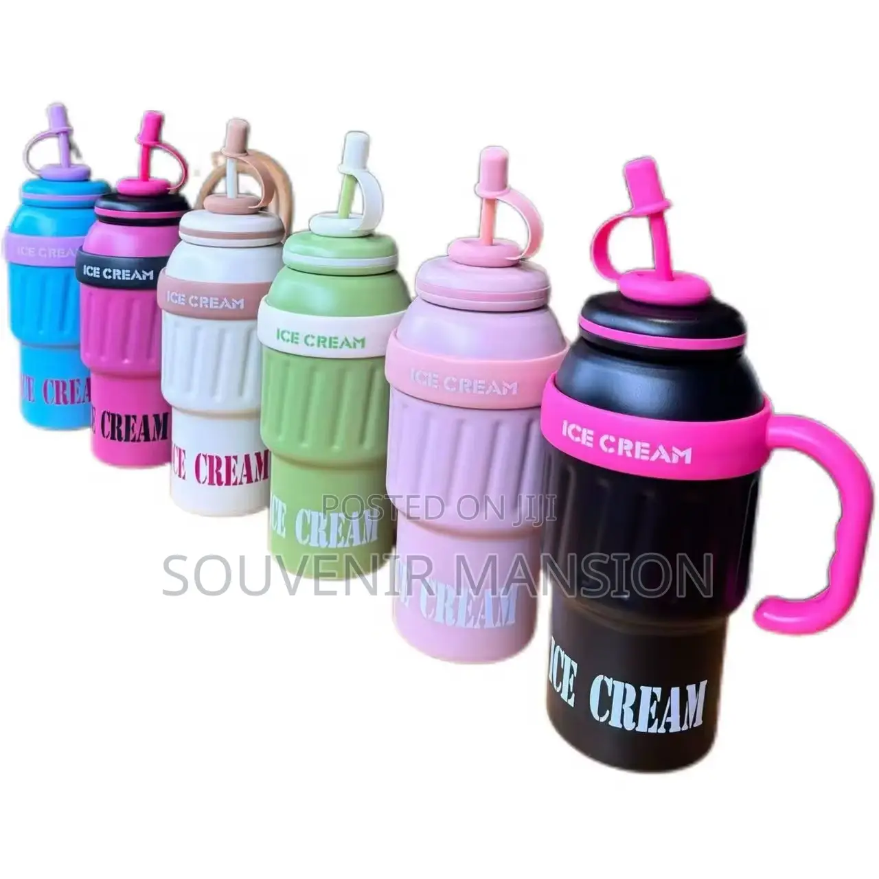 600ml Vacuum Insulated Cup With Straw