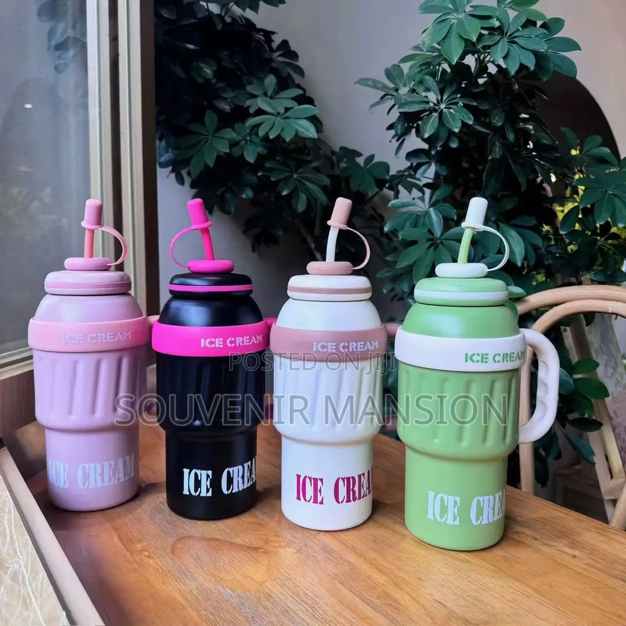 600ml Vacuum Insulated Cup With Straw
