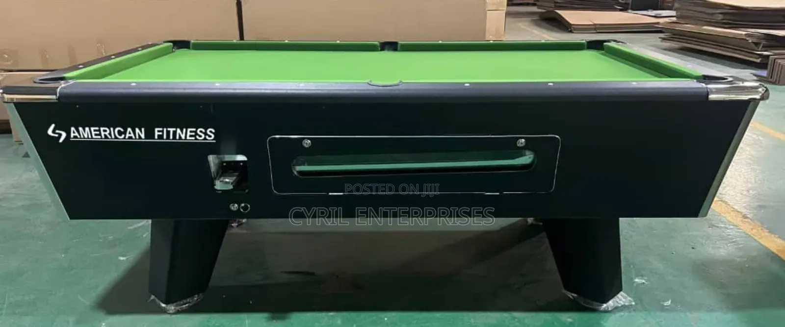 Snooker Tables With Coin and Marble American Fitness