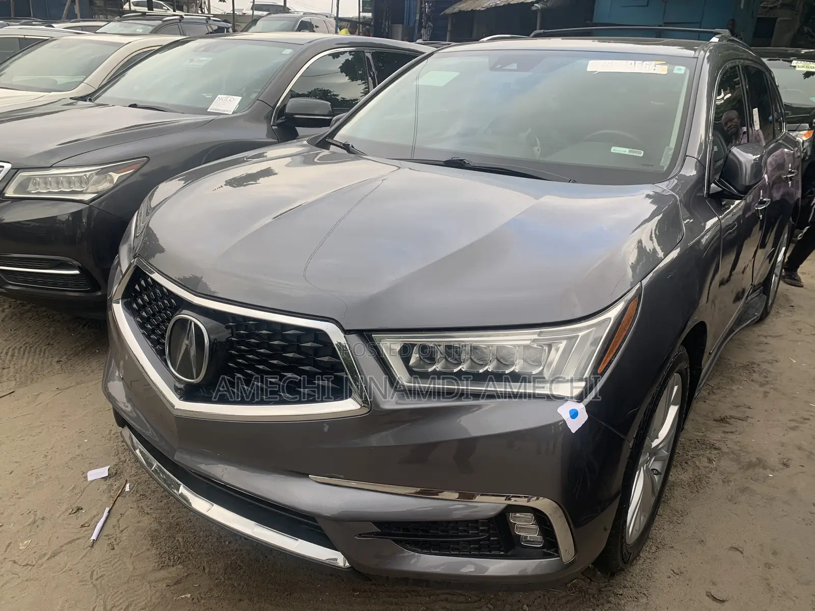 Acura MDX w/Advance & Ent. Pkgs SH-AWD 2018 Gray
