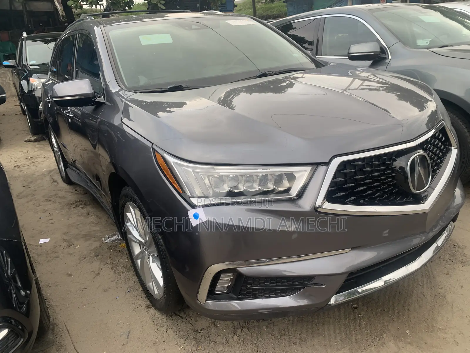 Acura MDX w/Advance & Ent. Pkgs SH-AWD 2018 Gray