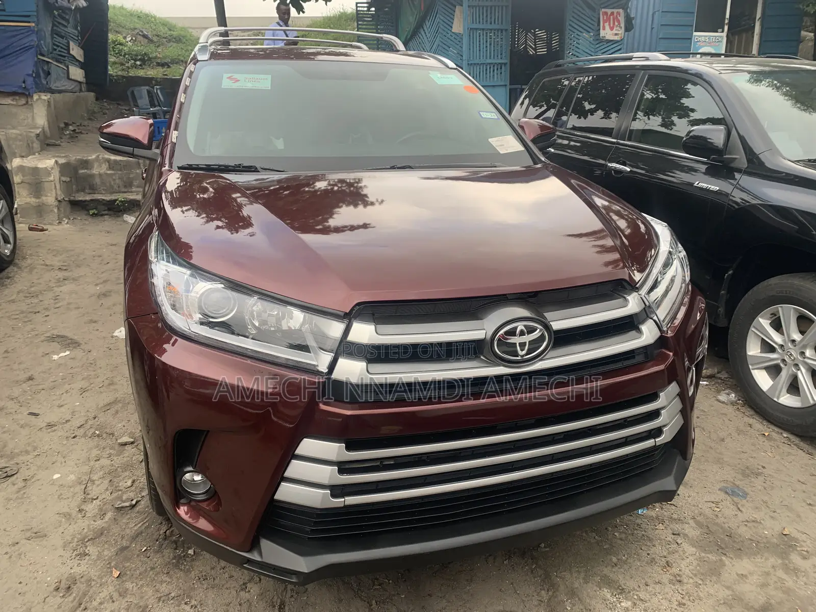 Toyota Highlander Limited V6 4x4 (3.5L 6cyl 6A) 2016 Red