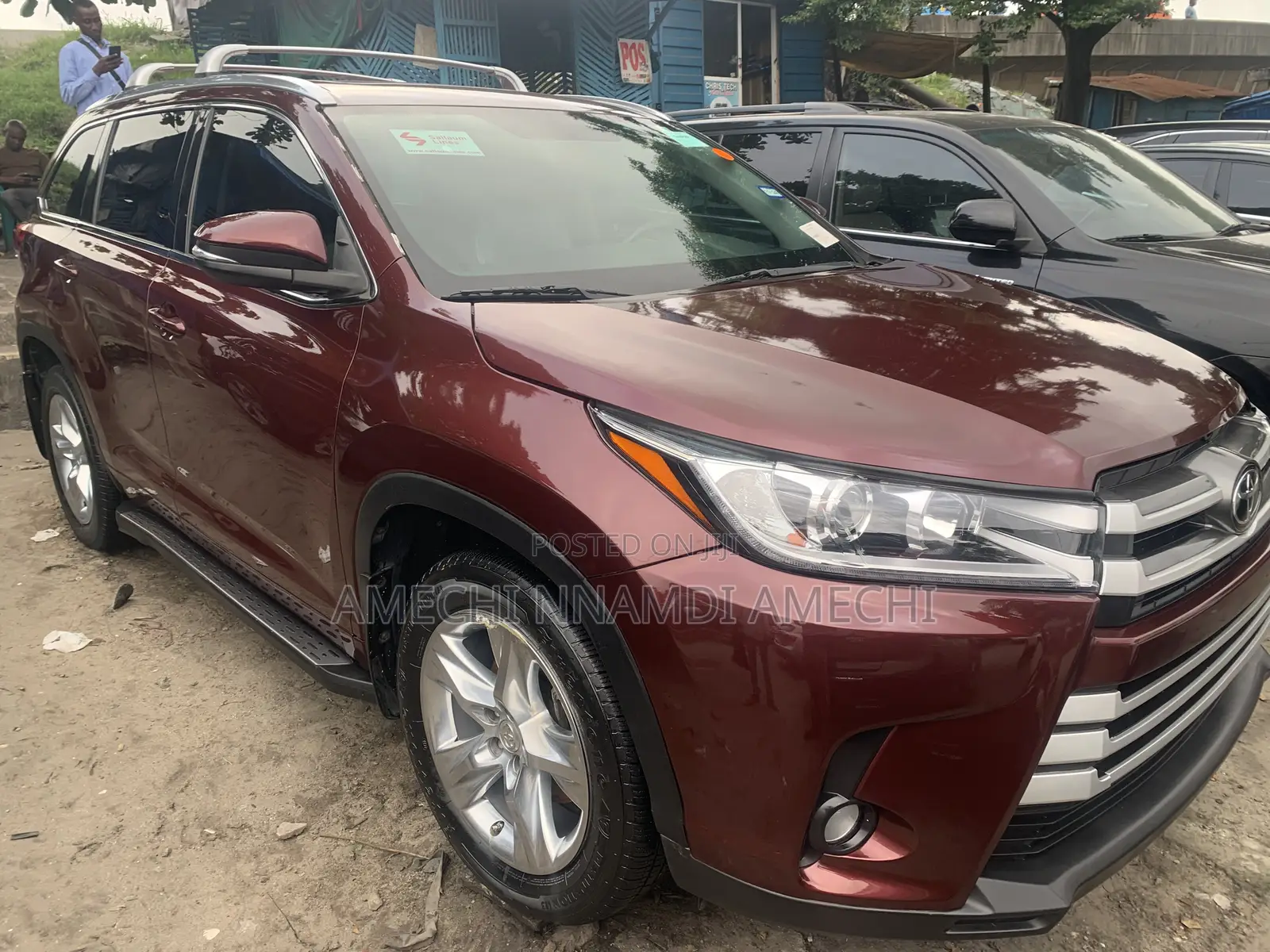 Toyota Highlander Limited V6 4x4 (3.5L 6cyl 6A) 2016 Red